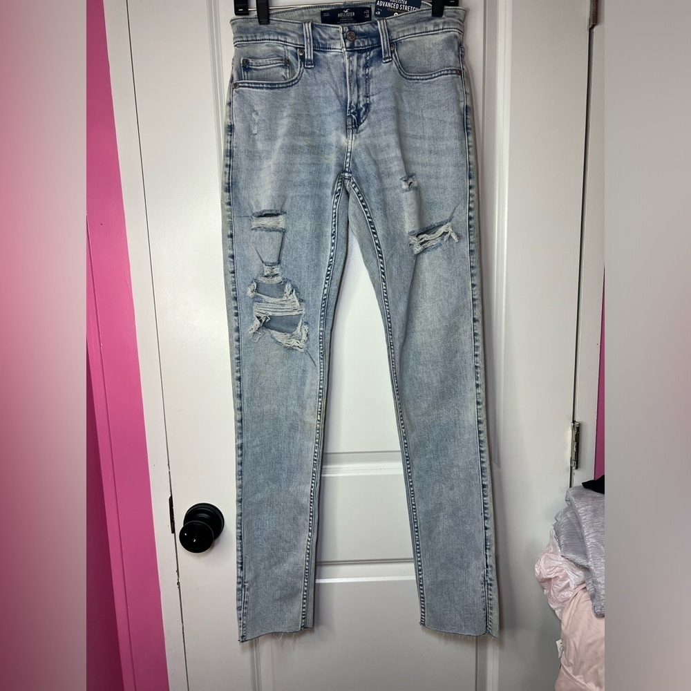 ✅NEW Light Blue Distressed Women's Jeans
